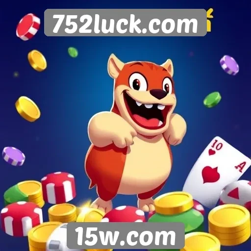 Variedade de jogos disponíveis no 752luck.com