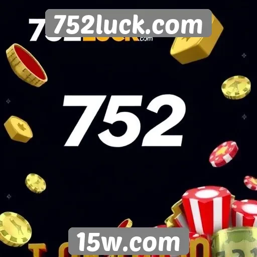 Promoções e bônus disponíveis no site 752luck.com